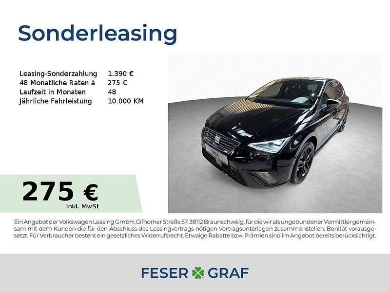 Midnight schwarz metallic Neu 2025 Seat Ibiza Black Edition Limousine | 26.980 € (Etwas zu teuer) - Bild 1/4