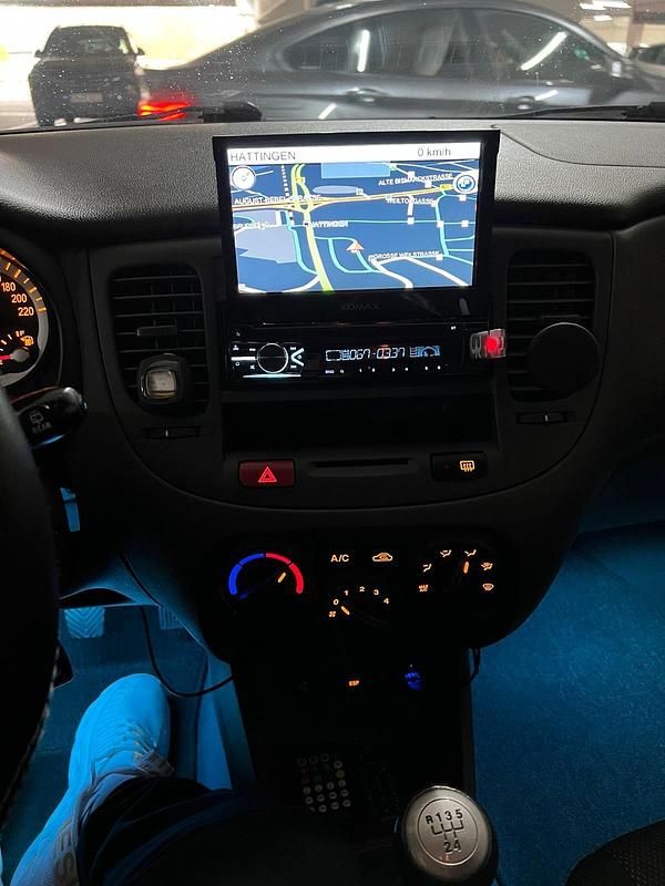 Gebraucht Kia Rio 97 PS (71 kW) 2005 Schwarz Kleinwagen