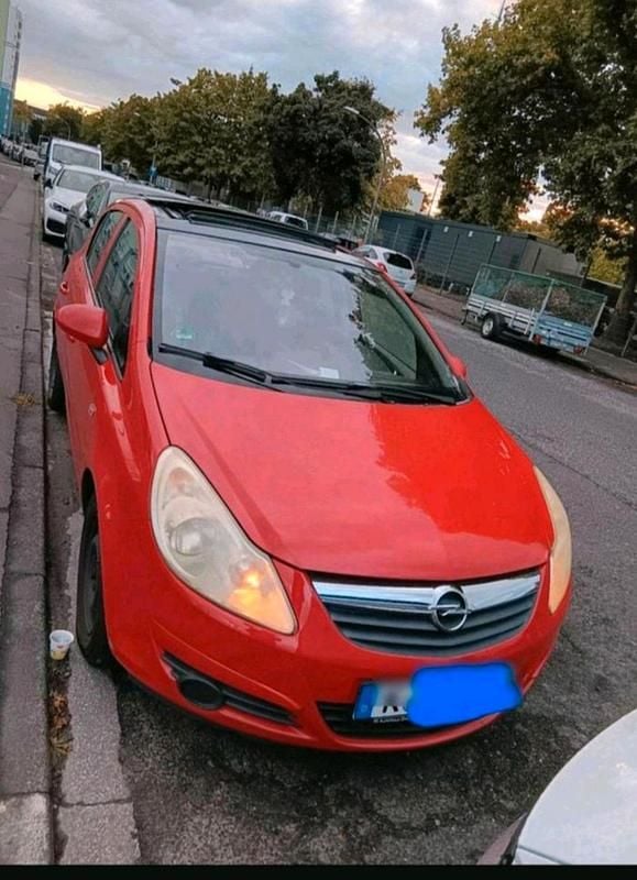 Gebraucht Opel Corsa 90 PS (66 kW) 2009 Rot Kleinwagen