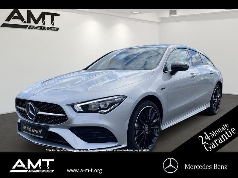 Silber Gebraucht 2020 Mercedes CLA250e Shooting Brake AMG Kombi | 34.750 € (Teuer) - Bild 1/4