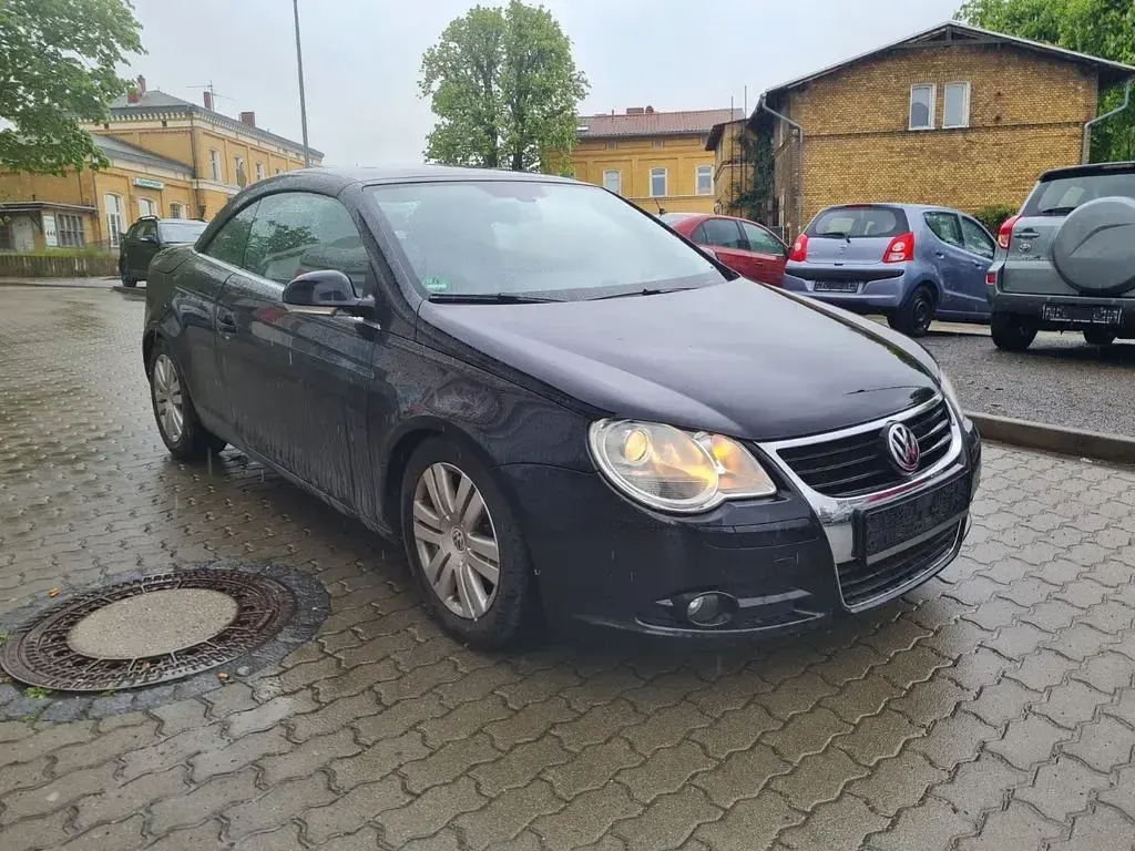 Occasion VW Eos 150 ch (110 kW) 2006 Noir Cabriolet