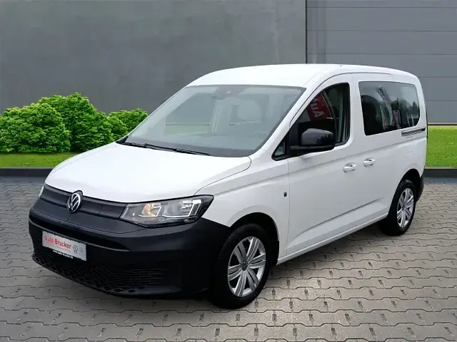 Gebraucht VW Caddy Basis 114 PS (83 kW) 2022 Weiß Van / Kleinbus