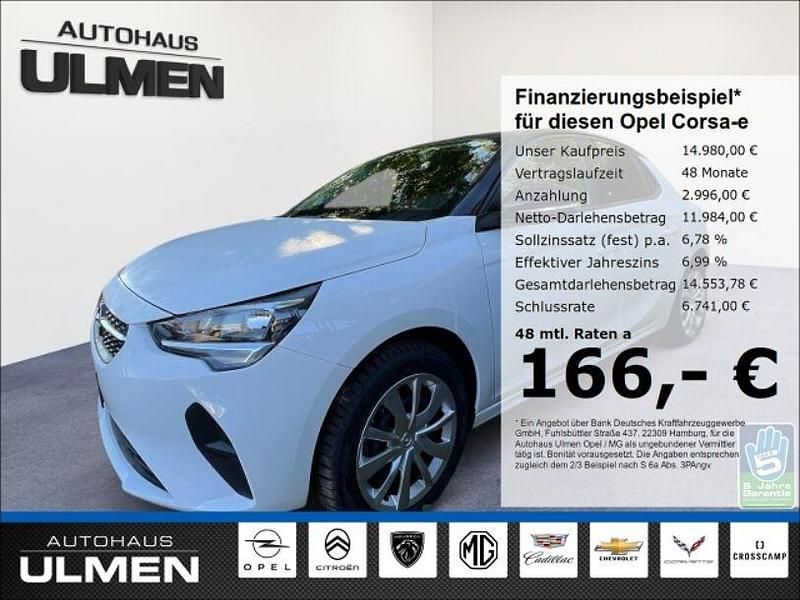 Weiss Gebraucht 2022 Opel Corsa-e Edition Kleinwagen | 14.980 € (Fairer Preis) - Bild 1/4