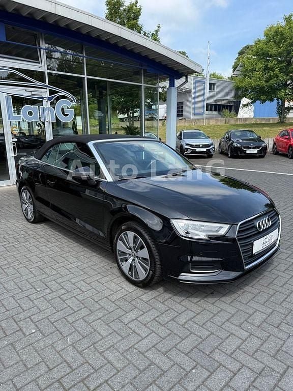 Schwarz Gebraucht 2017 Audi A3 Cabriolet Cabrio | 18.950 € (Guter Preis) - Bild 1/4