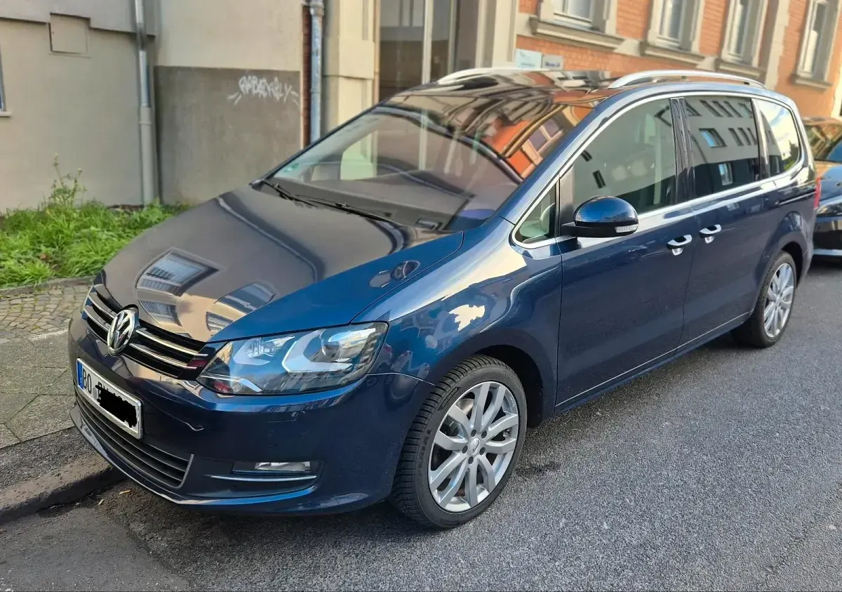 Brugt VW Sharan Highline 170 HK (125 kW) 2011 Blå MPV