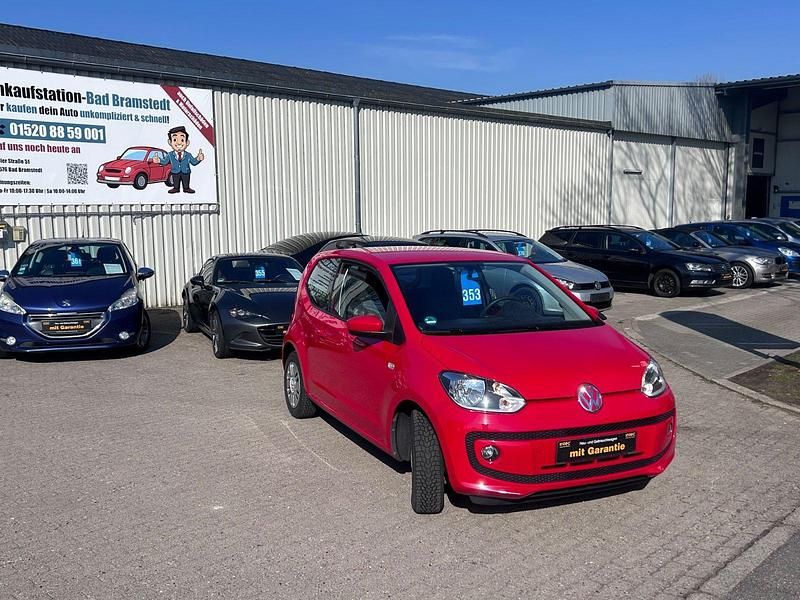 Gebraucht VW up! move up! 75 PS (55 kW) 2013 Rot Kleinwagen