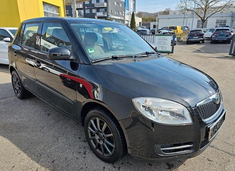 Gebraucht Skoda Fabia Ambiente 86 PS (63 kW) 2008 Schwarz Limousine