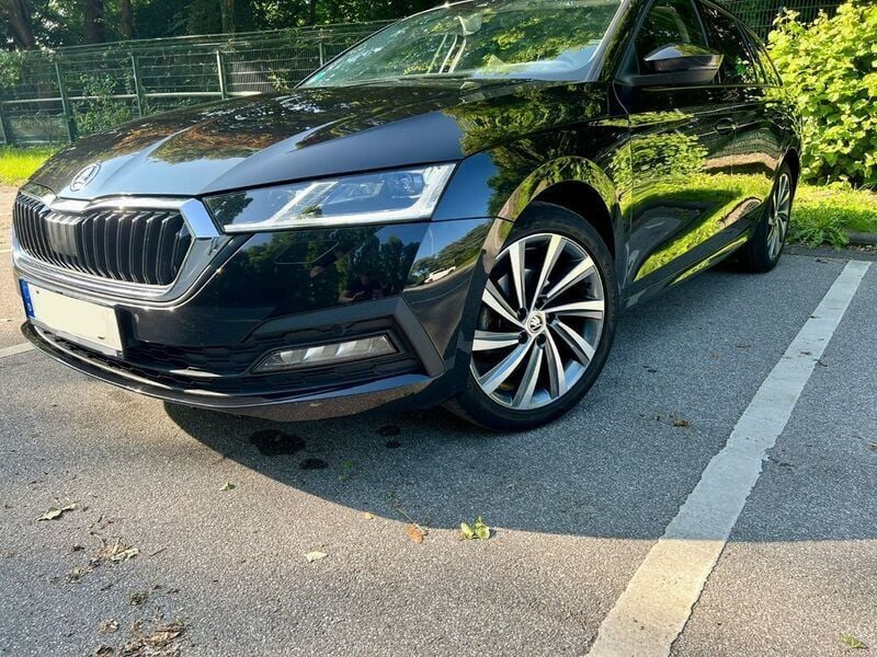 Schwarz Gebraucht 2021 Skoda Octavia G-TEC Clever Kombi | 21.750 € (Fairer Preis) - Bild 1/4