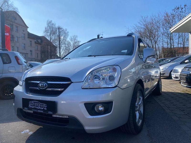 Gebraucht Kia Carens EX 140 PS (102 kW) 2009 Silber Van / Kleinbus