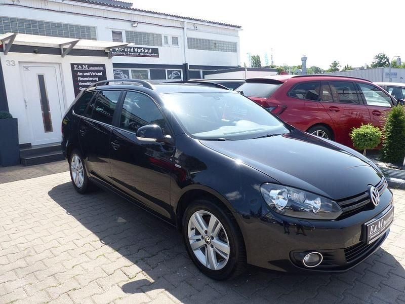 Gebraucht VW Golf VI Match 140 PS (102 kW) 2013 Schwarz Kleinwagen