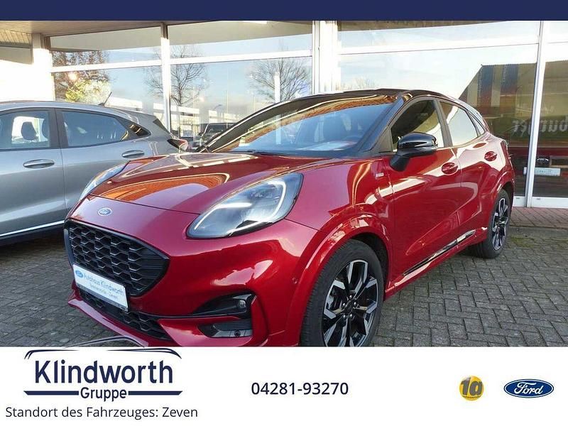 Rot Gebraucht 2021 Ford Puma ST-Line X SUV | 19.950 € (Etwas zu teuer) - Bild 1/4