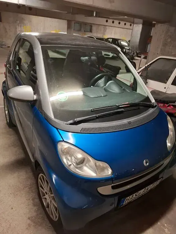 Gebraucht Smart ForTwo Coupé Pure 71 PS (52 kW) 2008 Blau Coupé