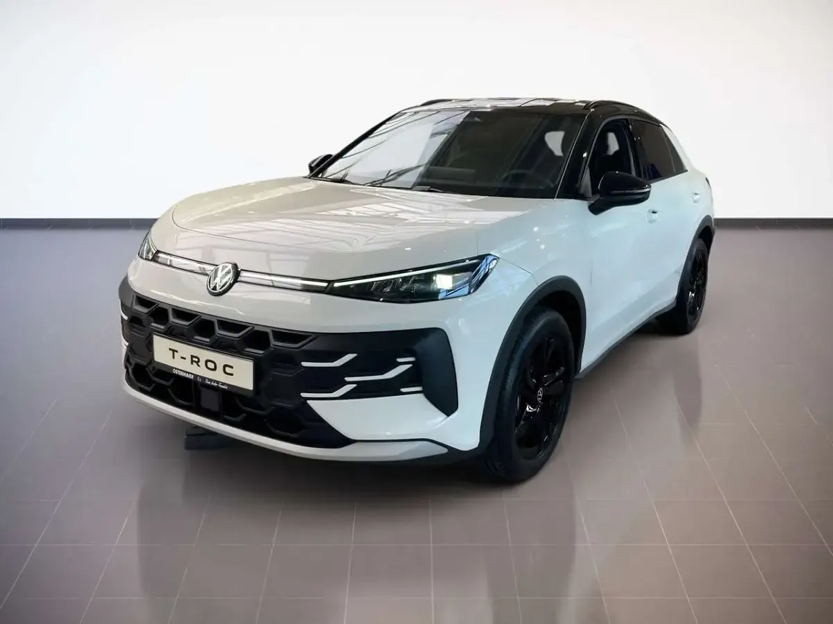 Neu VW T-Roc Style 116 PS (85 kW) 2025 Pure white uni / schwarz uni SUV