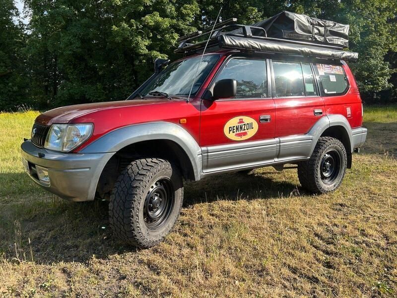 Rot Gebraucht 2001 Toyota Land Cruiser SUV | 20.999 € (Teuer) - Bild 1/4
