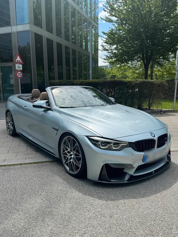 Silber Gebraucht 2018 BMW M4 Cabriolet Cabrio | 46.499 € (Superpreis) - Bild 1/4