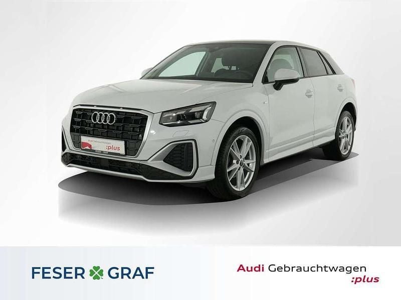 Gletscherweiß Gebraucht 2023 Audi Q2 Ambiente SUV | 30.990 € (Fairer Preis) - Bild 1/4