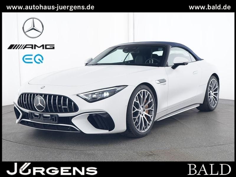 G manufaktur opalithweiß magno Gebraucht 2024 Mercedes SL63 AMG AMG Cabrio | 152.490 € (Etwas zu teuer) - Bild 1/4
