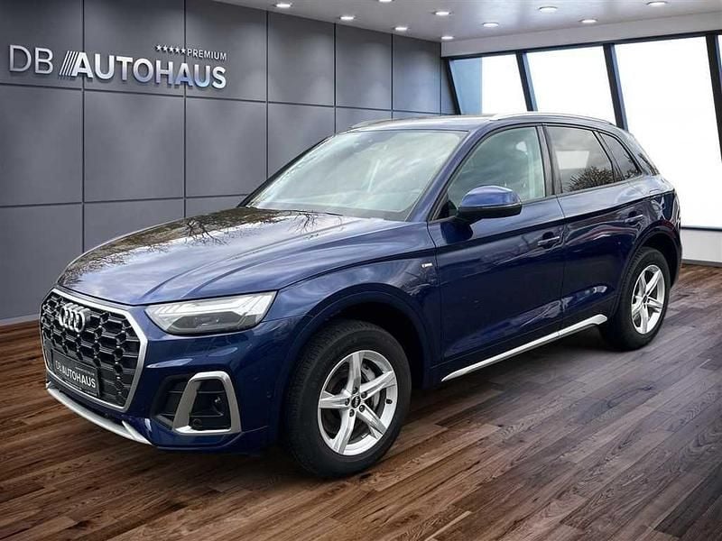 Blau Gebraucht 2023 Audi Q5 S-Line SUV | 38.670 € (Guter Preis) - Bild 1/4