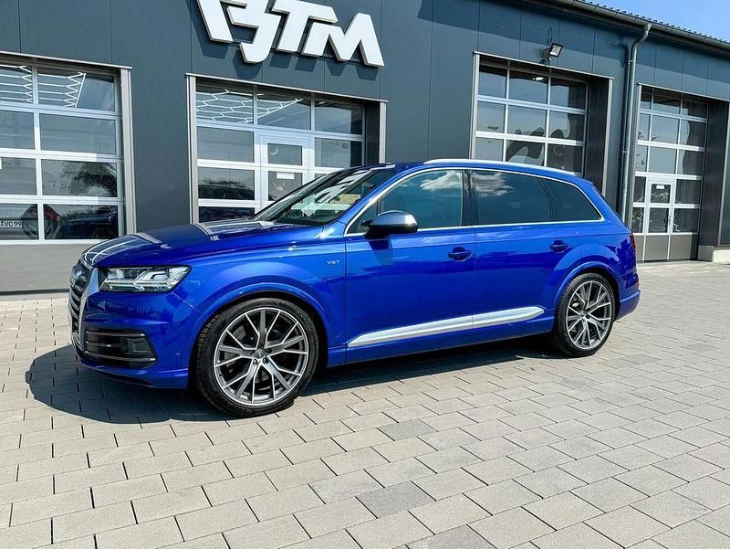 Gebraucht Audi SQ7 Sport 435 PS (319 kW) 2017 Sepangblau SUV