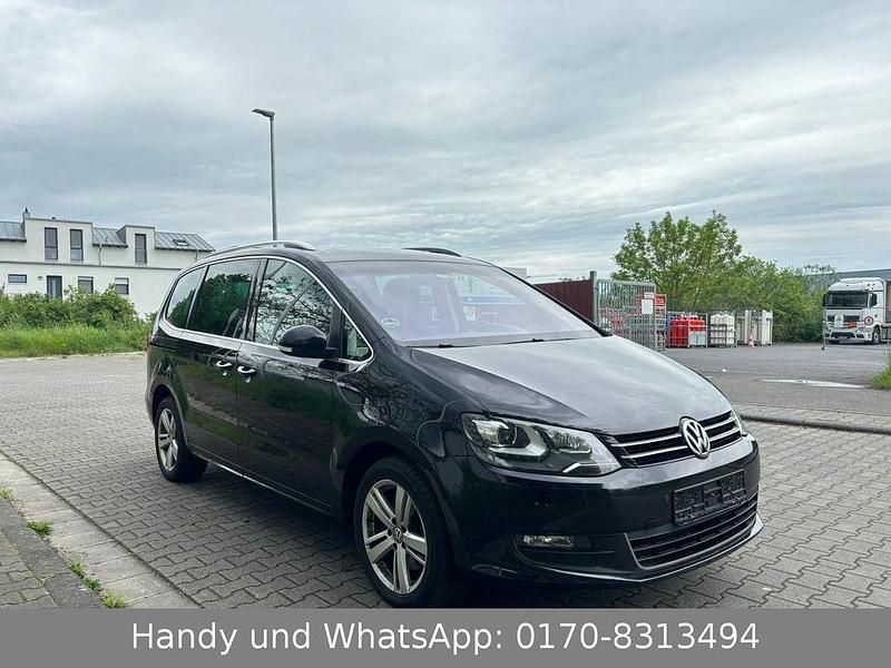 Gebraucht VW Sharan Match 170 PS (125 kW) 2013 Schwarz Van / Kleinbus