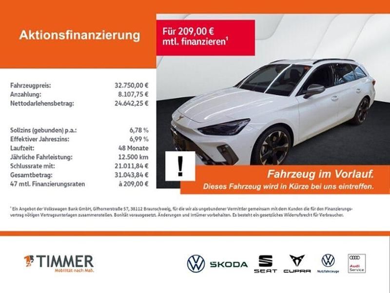 Gebraucht Cupra Leon 150 PS (110 kW) 2025 Weiß Limousine