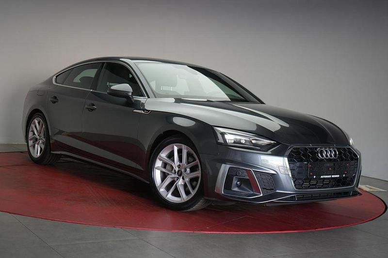 Daytona gray pearl effect Gebraucht 2022 Audi A5 S-Line Coupé | 31.990 € (Superpreis) - Bild 1/4