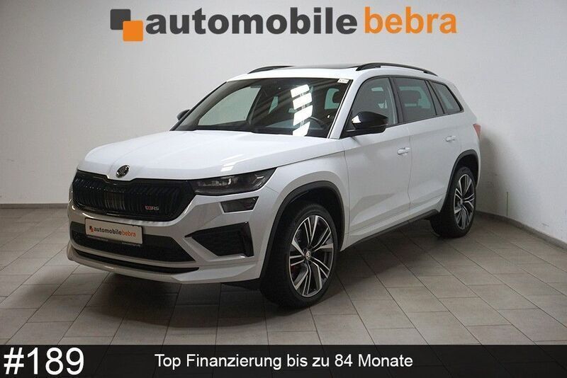 Moonweiss Gebraucht 2022 Skoda Kodiaq RS SUV | 41.490 € (Guter Preis) - Bild 1/4