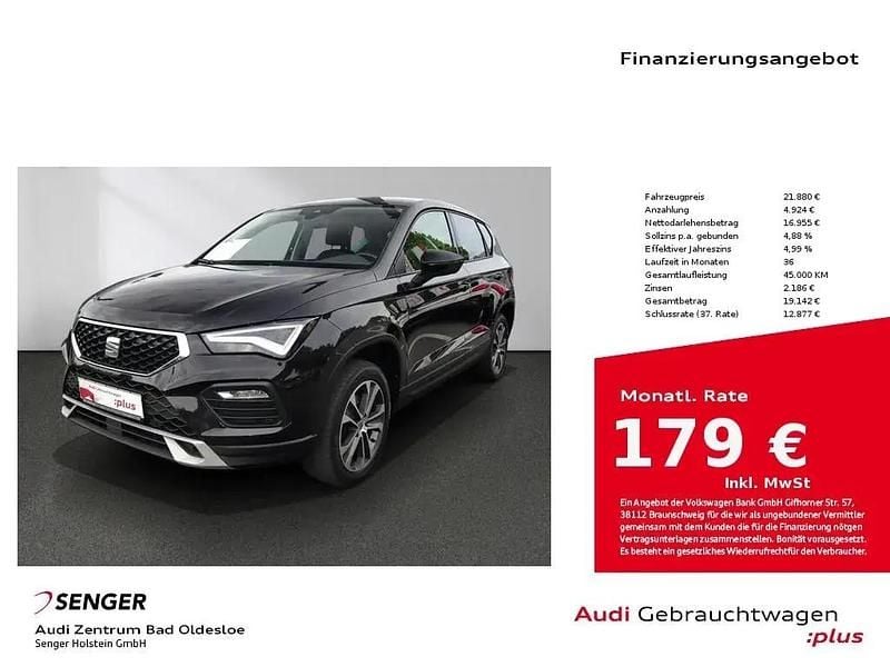 Schwarz Gebraucht 2022 Seat Ateca Beats SUV | 21.880 € (Guter Preis) - Bild 1/1