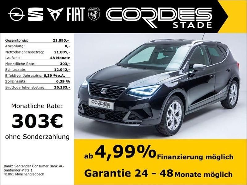 Schwarz Gebraucht 2024 Seat Arona FR SUV | 23.245 € (Etwas zu teuer) - Bild 1/4