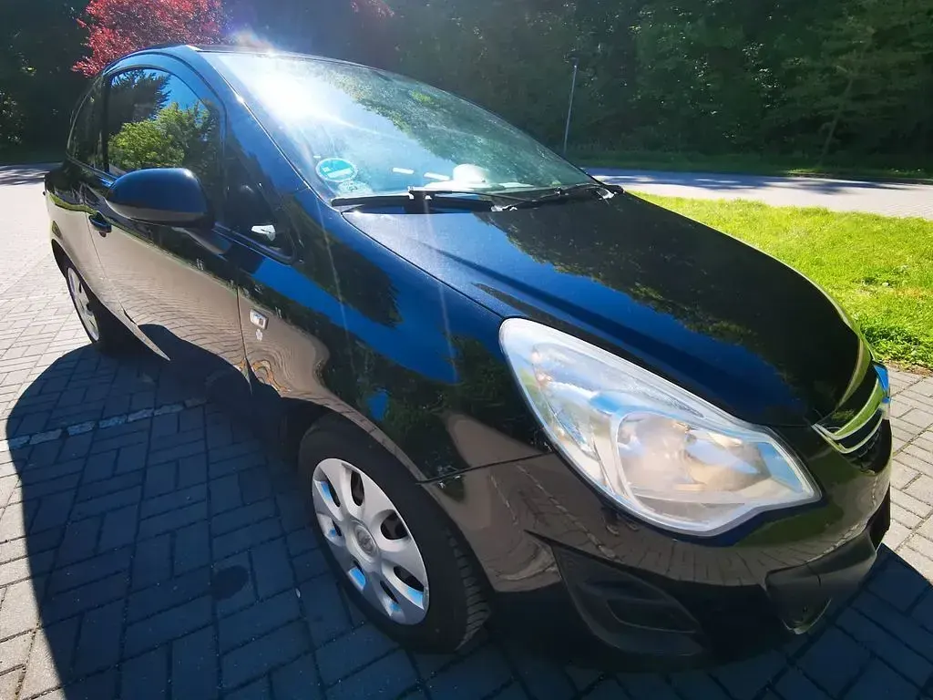 Usata Opel Corsa 86 CV (63 kW) 2012 Nero Utilitaria
