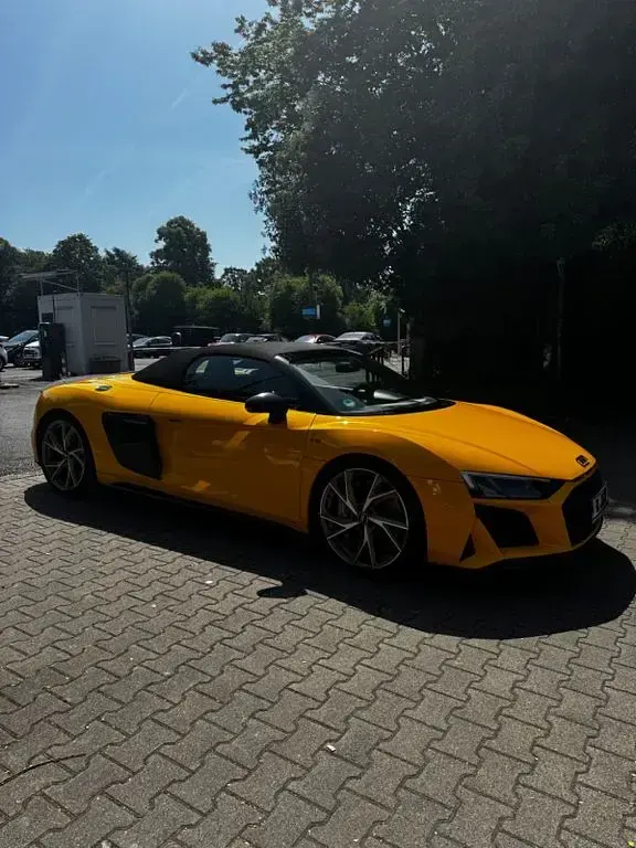 Gebraucht Audi R8 Spyder Performance 620 PS (456 kW) 2020 Gelb Cabrio