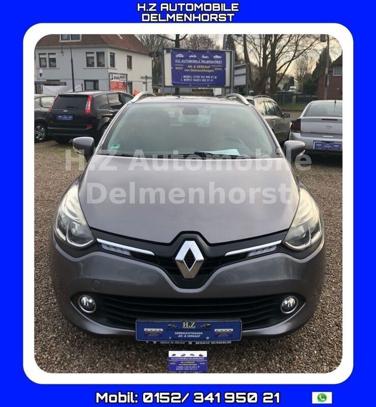 Grau Gebraucht 2013 Renault Clio GrandTour Kombi | 6.390 € - Bild 1/4