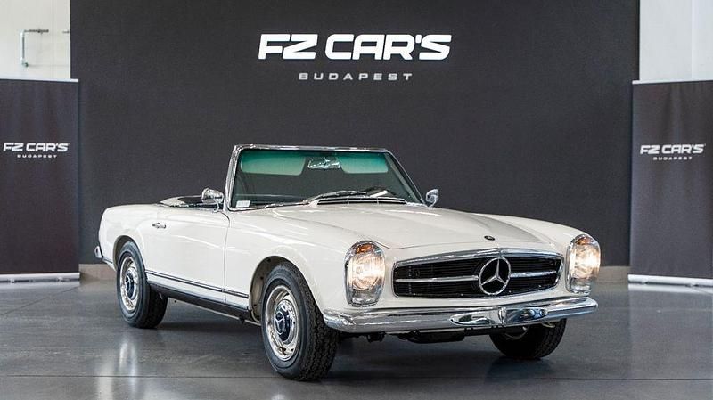Gebraucht Mercedes 230 150 PS (110 kW) 1965 Weiß Cabrio