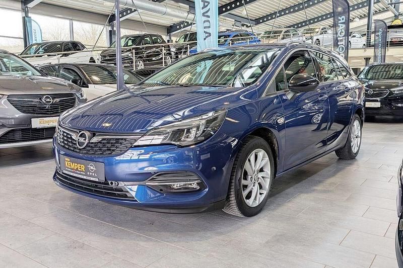 Gebraucht Opel Astra Elegance 122 PS (89 kW) 2022 Blau Kombi