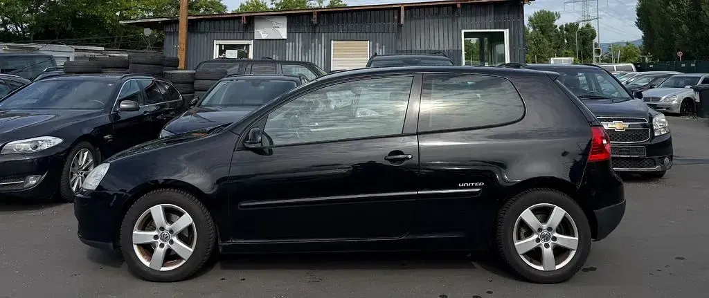 Gebraucht VW Golf VI 80 PS (58 kW) 2008 Schwarz Kleinwagen