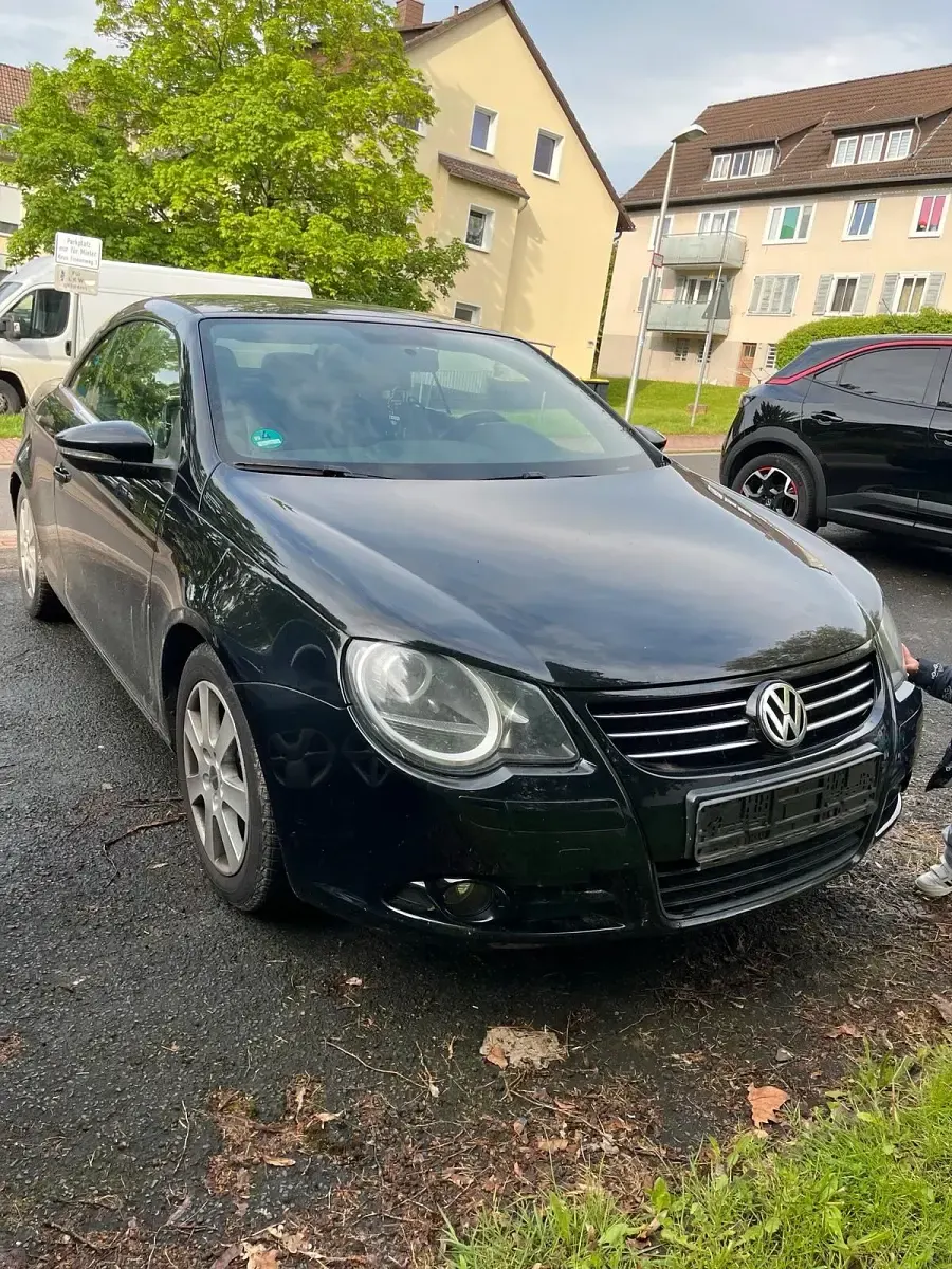 Usata VW Eos 211 CV (155 kW) 2009 Nero Cabrio
