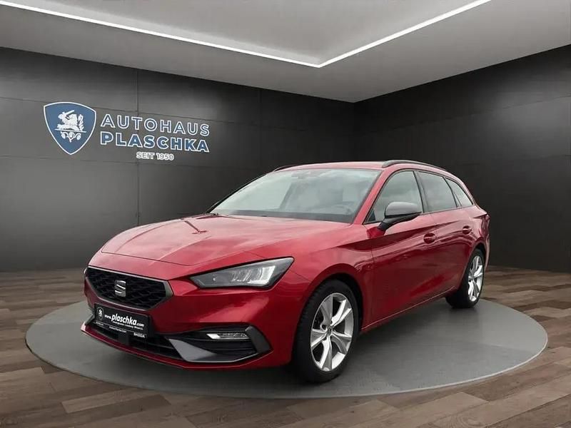 Rot Gebraucht 2021 Seat Leon ST FR Kombi | 19.950 € (Fairer Preis) - Bild 1/4