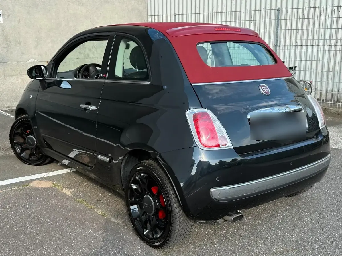 Gebraucht Fiat 500C 69 PS (50 kW) 2015 Schwarz Cabrio
