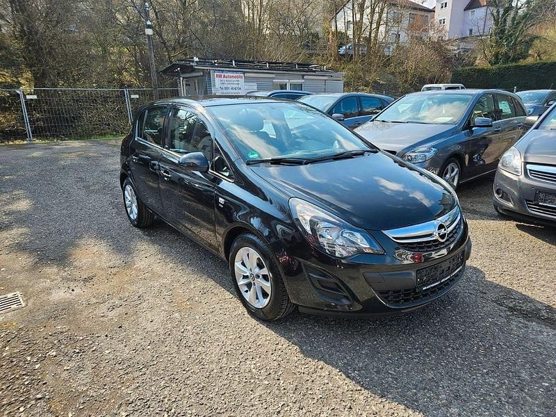 Gebraucht Opel Corsa Energy 87 PS (63 kW) 2014 Schwarz Kleinwagen