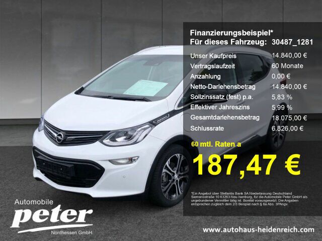 Schneeweiß Gebraucht 2020 Opel Ampera Ultimate Kleinwagen | 18.880 € (Fairer Preis) - Bild 1/4