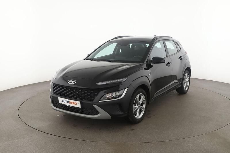 Schwarz Gebraucht 2021 Hyundai Kona SUV | 16.590 € (Guter Preis) - Bild 1/3