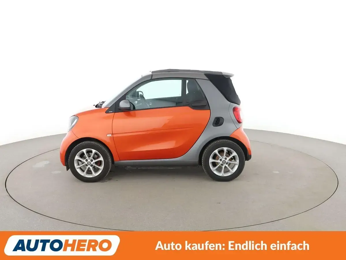 Usata Smart ForTwo Cabrio Passion 90 CV (66 kW) 2018 Grigio Cabrio