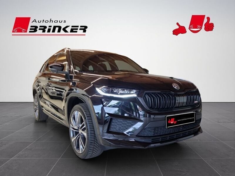 Schwarz Gebraucht 2022 Skoda Kodiaq RS SUV | 44.930 € (Fairer Preis) - Bild 1/4