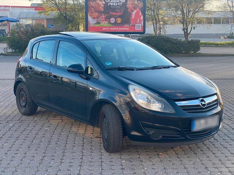 Gebraucht Opel Corsa 60 PS (44 kW) 2009 Schwarz Kleinwagen