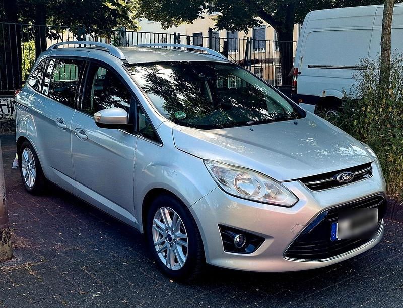 Grau Gebraucht 2014 Ford Grand C-Max Van / Kleinbus | 6.200 € (Fairer Preis) - Bild 1/4