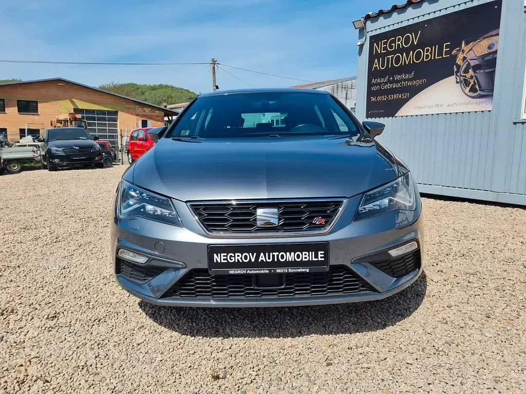 Usata Seat Leon FR 179 CV (131 kW) 2018 Grigio Berlina