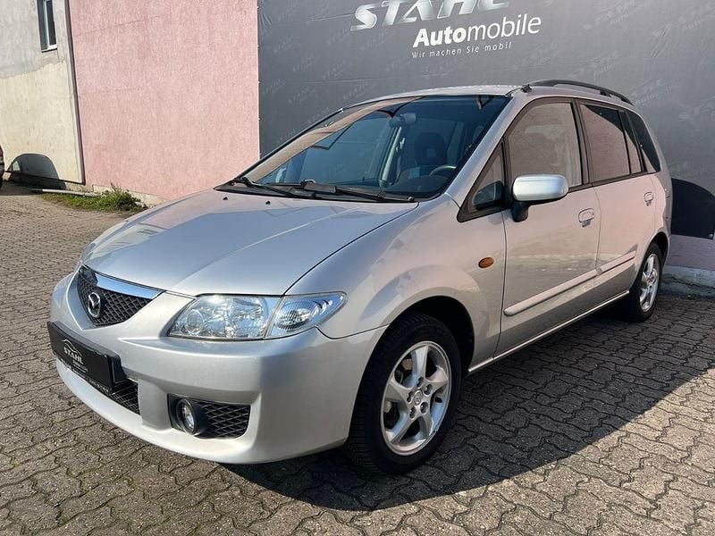 Gebraucht Mazda Premacy 101 PS (74 kW) 2003 Silber Van / Kleinbus