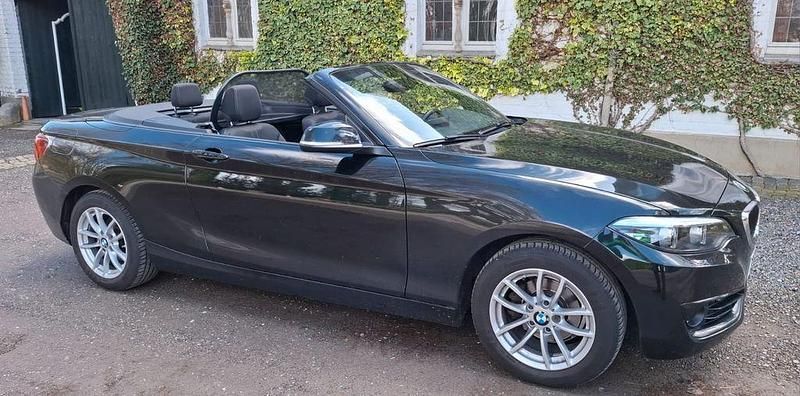 Gebraucht BMW 218 Advantage 138 PS (101 kW) 2019 Schwarz Cabrio