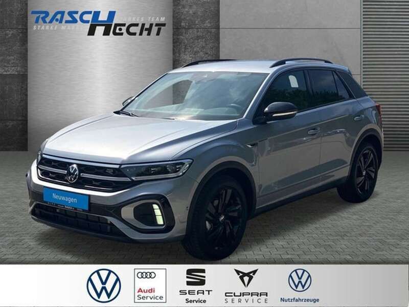 Pyritsilber metallic Neu 2025 VW T-Roc R-line SUV | 38.890 € (Teuer) - Bild 1/4