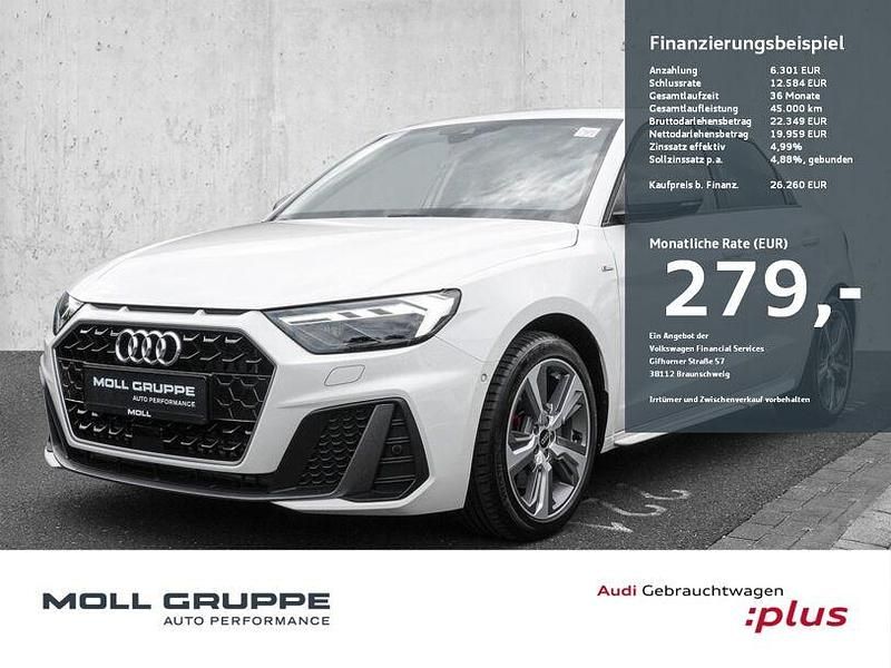Weiss Gebraucht 2022 Audi A1 Ambiente Kleinwagen | 26.260 € - Bild 1/3